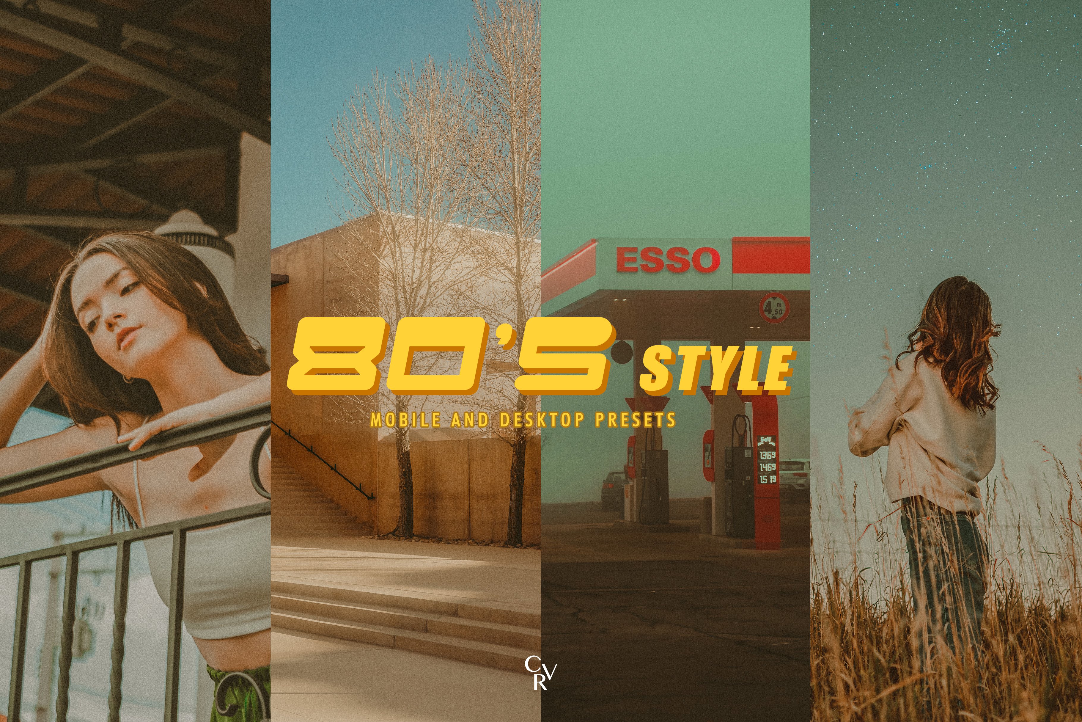 10 80's Style Lightroom Presets