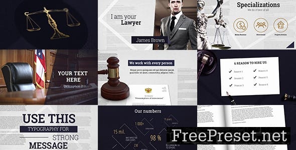 Law & Order - Legal Presentation - Video Template - 14328846