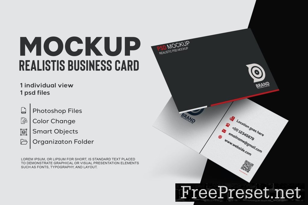 Business Card Mockup EUXMVZK