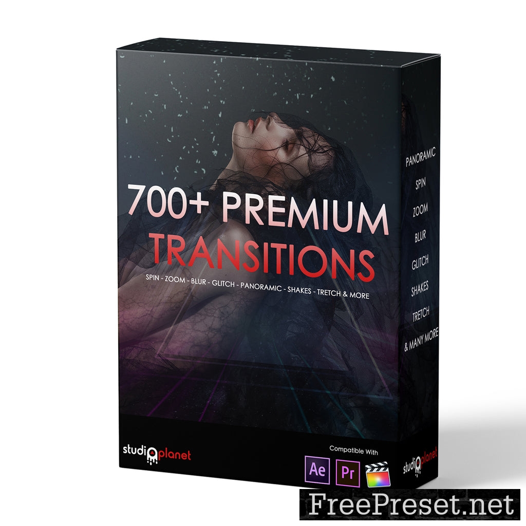 Studio Planet – 700+ Premium Video Transitions