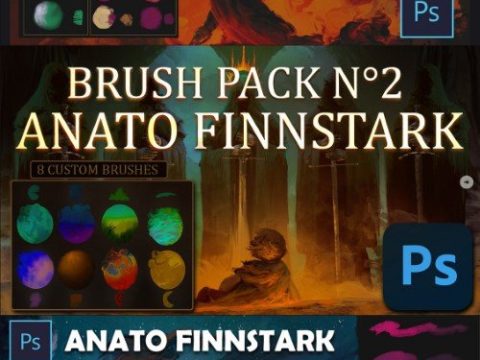 Artstation - Anato Finnstark - Photoshop Brush Pack 1-3