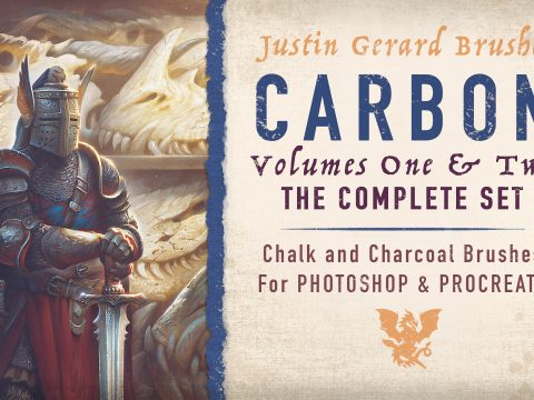 CARBON Brushes COMPLETE SET for Photoshop and Procreate