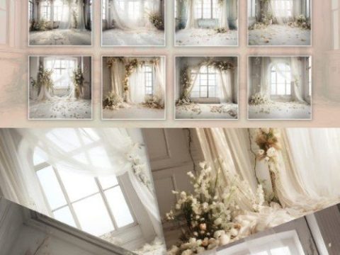 Elegant Wedding Backdrop