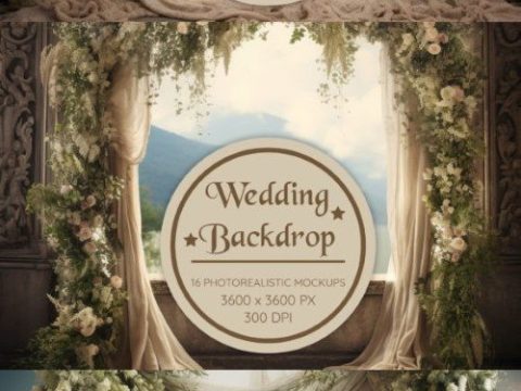 Wedding Backdrop Fairy Tale Wedding