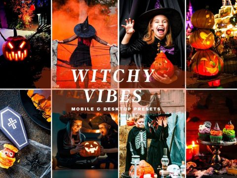 10 Witchy Vibes Mobile Lightroom Presets 88701468