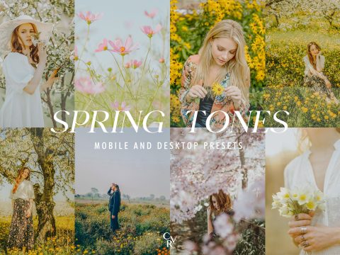 15 Spring Tones Lightroom Presets