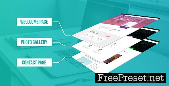 website design template video promotion free