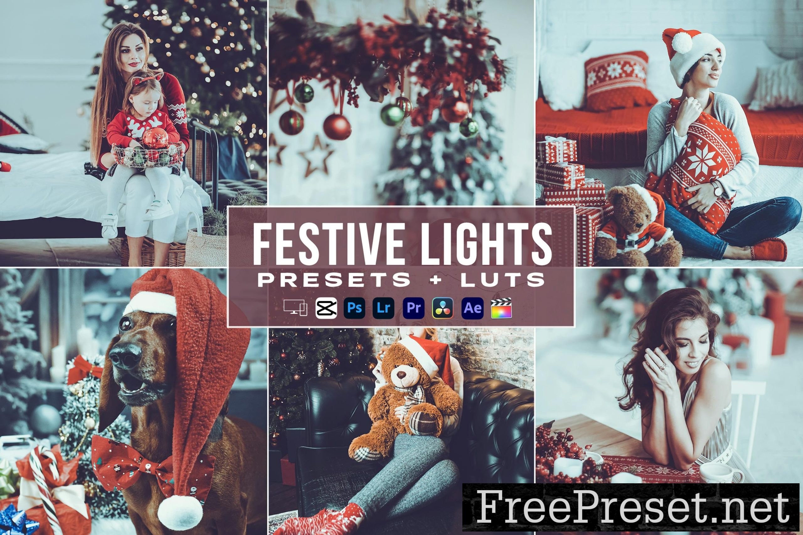 Fistive Lights Christmas 2024 Presets Video Luts E3NA7W2