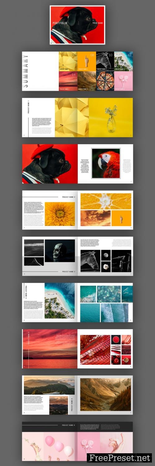 graphic design portfolio cover