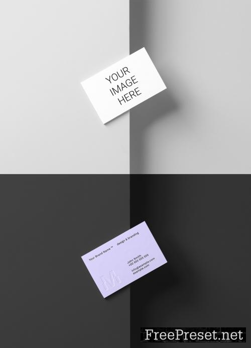 Adobe Stock - Business Card Mockup - 317089575