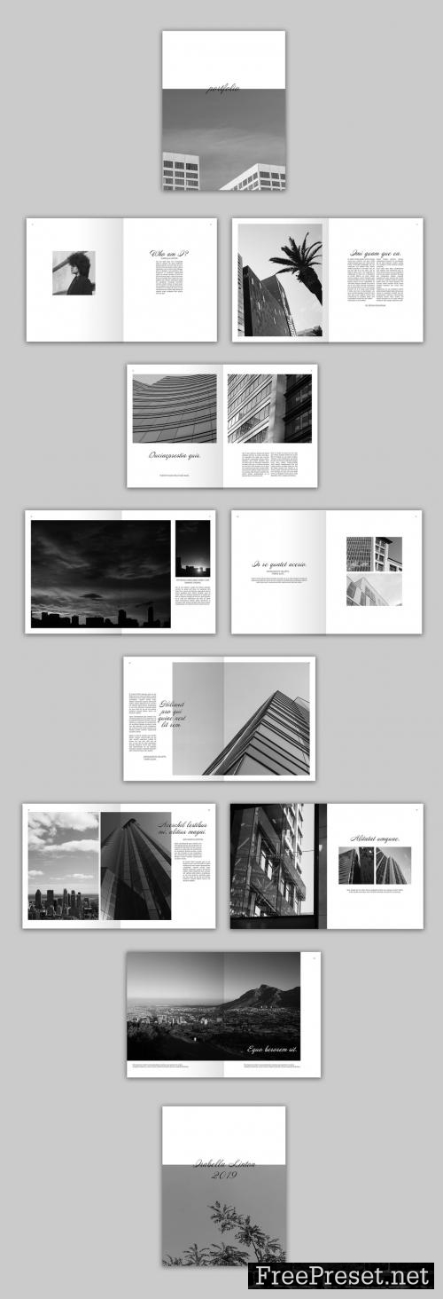 graphic designer portfolio template free download