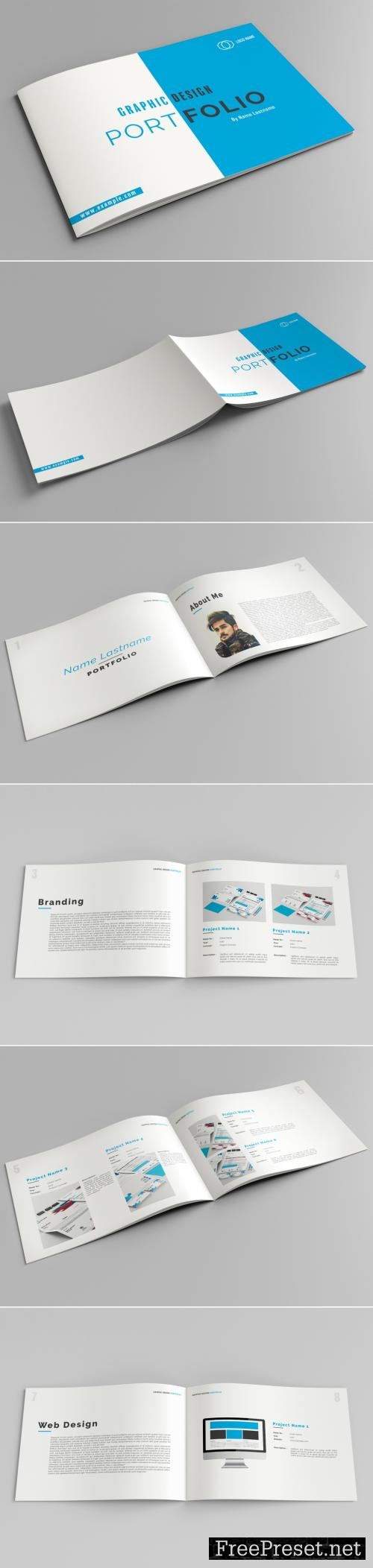 graphic design portfolio template