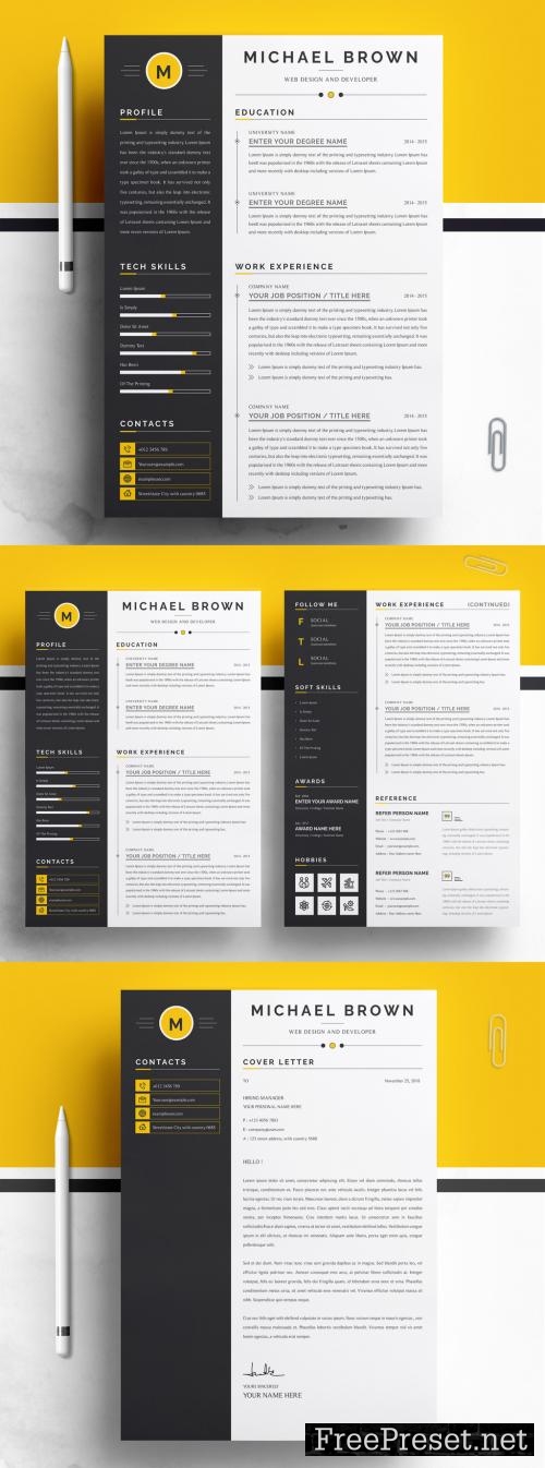 free professional resume templates for word