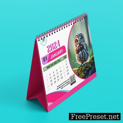 PSD 2024 calendar templates in highquality psd