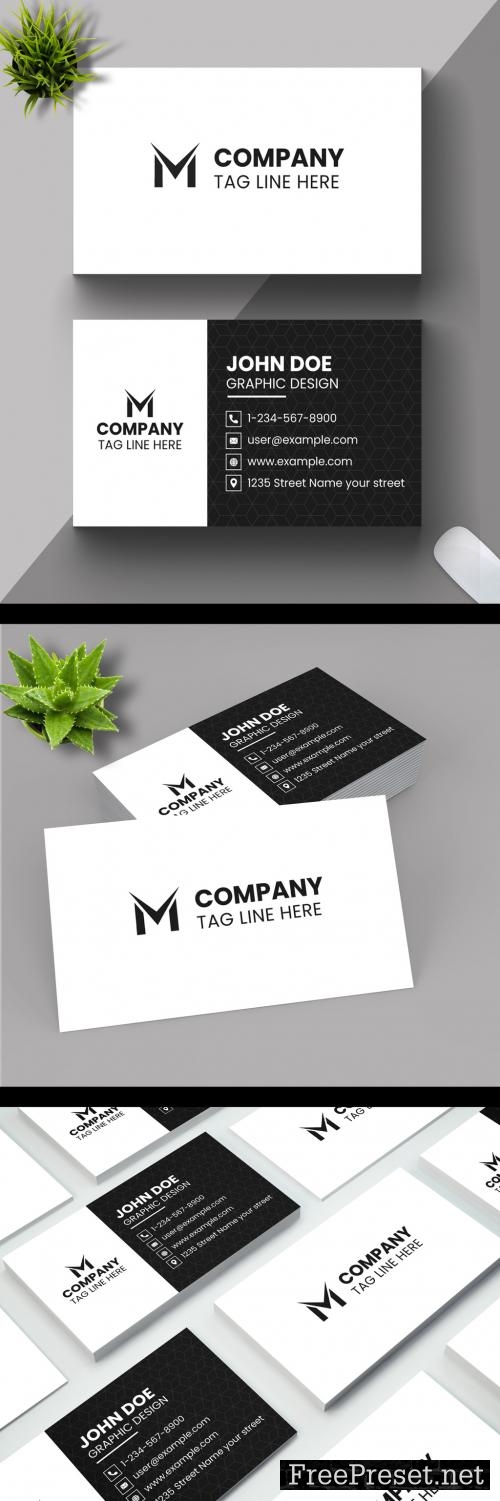 free business card template print at home