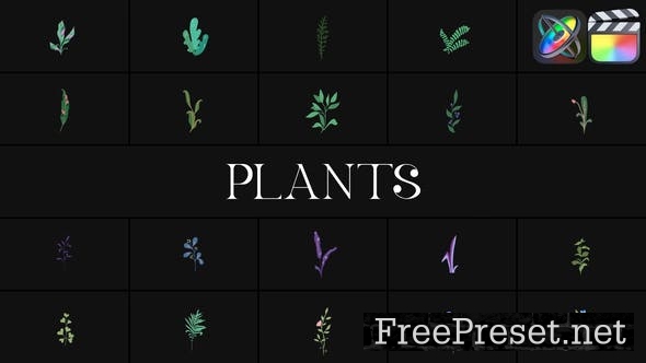 Plants For Fcpx - Video Template - 51666183