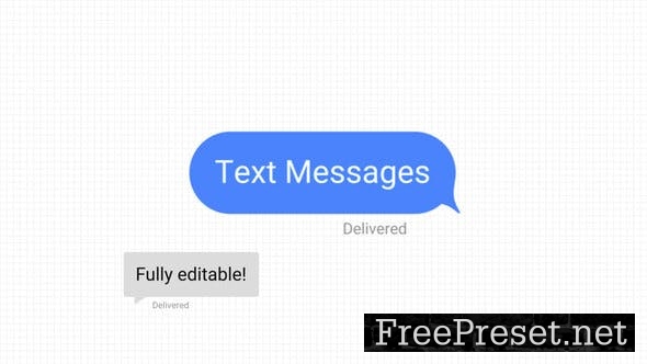 Text Messages - Video Template - 51804014