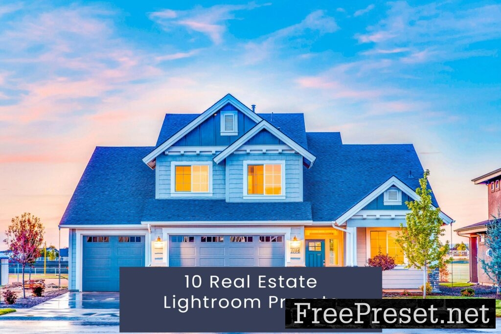 10 Real Estate Lightroom Presets 43hpl58