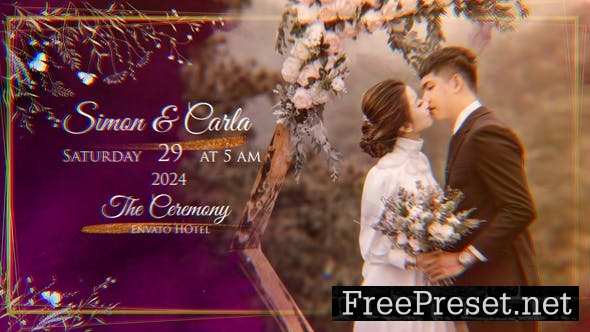 Wedding Invitation Video Template